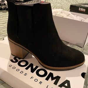 Sonoma Women's Black Ankle Boots
